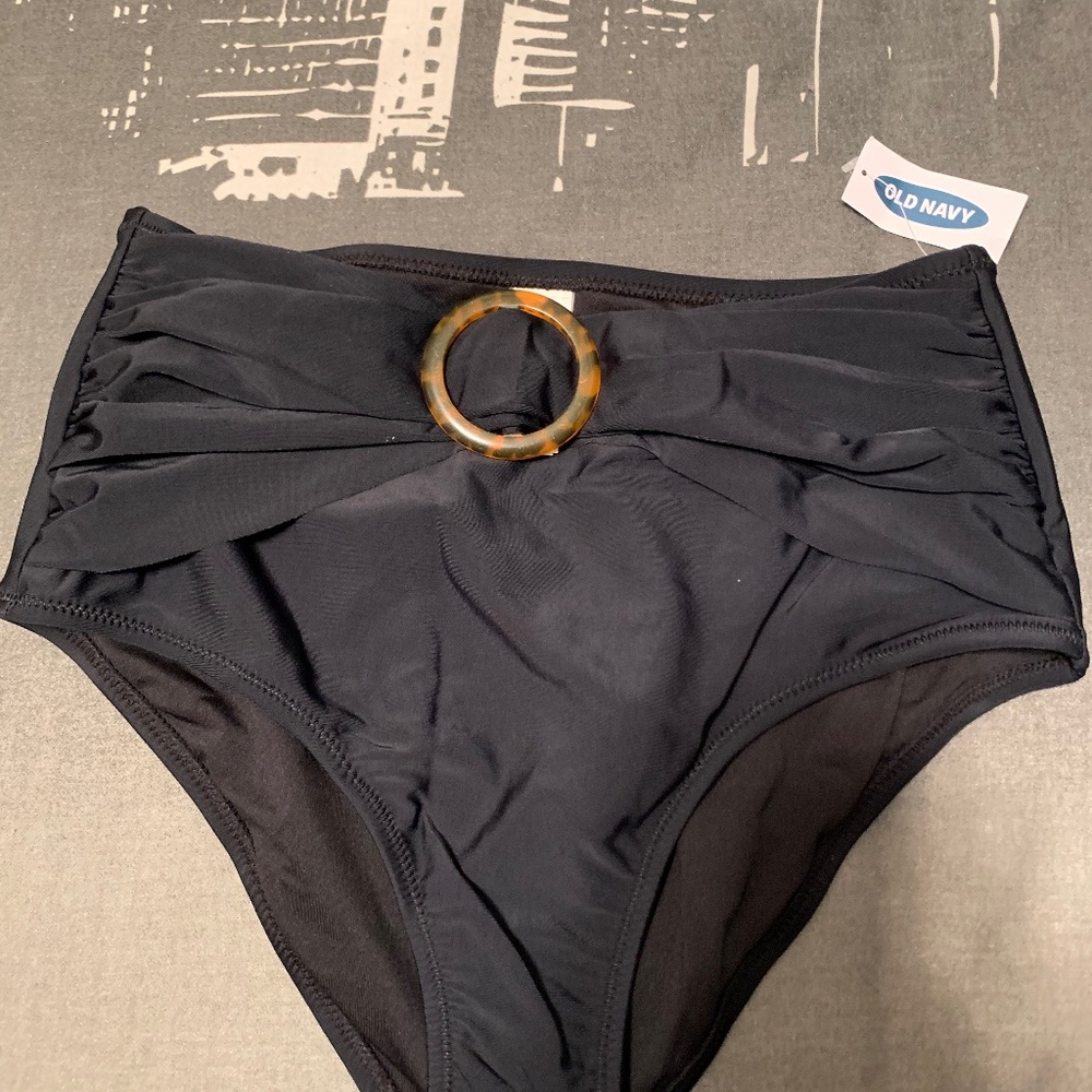 Old Navy High Waisted Swim Bottoms